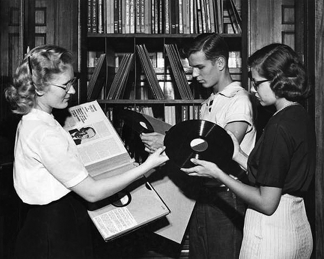 Main Library Record Collection 1950